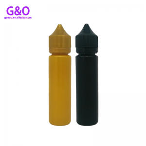 60ml chai màu nâu đen vape el thanh chai chai chubby chai gorilla chai kỳ lân container khói dầu refill container